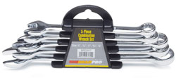 5-Piece Combination Wrench Set - 3/8", 7/16", 1/2", 9/16", 5/8"